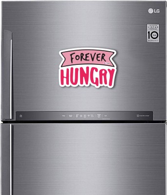 ARTBUG Forever Hungry, Funny Design for Home, Kitchen and Office Decoration Fridge Magnet Fridge Magnet Pack of 1