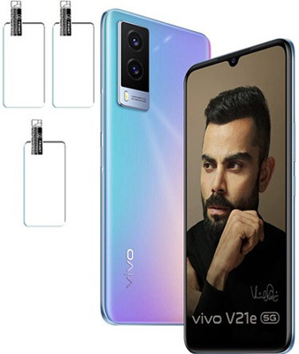 HIRDESH Back Camera Lens Glass Protector for VIVO V21E(Pack of: 3)