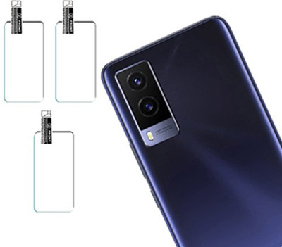 HIRDESH Back Camera Lens Glass Protector for VIVO V21E 5G, CAMERA LENS PROTECTOR(Pack of: 3)