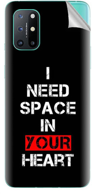 Snooky OnePlus 8T Plus 5G Mobile Skin(Black)