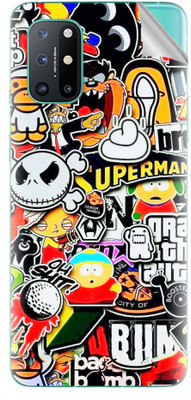 Snooky OnePlus 8T Plus 5G Mobile Skin(Multicolor)