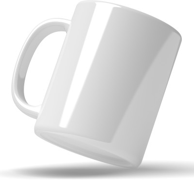Unbounded Company Plain White Tea & Coffee Ceramic Ceramic Coffee Mug(325 ml)