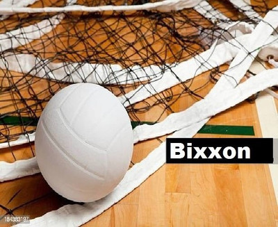 LCARNO Nylon Volleyball Nets Heavy Quality Pack of 1 Pic Volleyball Net(Black)