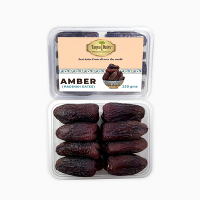 TAQWA DATES AMBER MADINAH DATES Dry Dates(1 x 250 g)