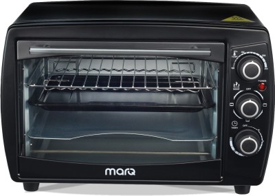MarQ By Flipkart 18-Litre 18L1200W4HL Oven Toaster Grill (OTG) with 4 Skewers and Crumb Tray(Black)