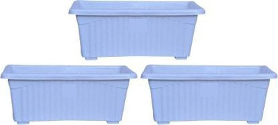Abasr Plant Container Set(Pack of 3, Plastic)