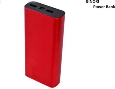 MIMO BINORI 30000 mAh 18 W Power Bank(Red, Lithium Polymer, Fast Charging for Mobile)