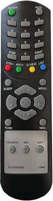 Akshita 46 6710V00140S TV Universal For CRT TV Remote Control ( Chake Image With Old Remote ) LG Remote Controller(Black)