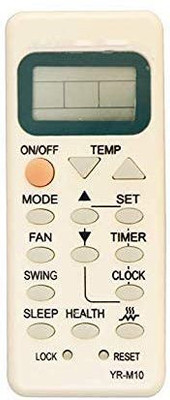 SHIELDGUARD Remote Control No. 90, Compatible for  Air Conditioner Haier Remote Controller(White)
