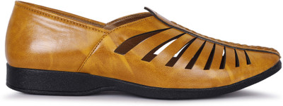 Swati enterprises Men Casual(Tan , 10)