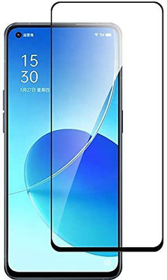 welldesign Edge To Edge Tempered Glass for Oppo Reno 6(Pack of 1)