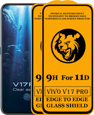 11D Edge To Edge Tempered Glass for Vivo Y83 Pro(Pack of 2)
