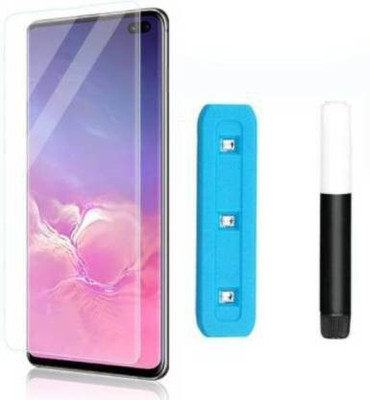 kentop Edge To Edge Tempered Glass for Samsung Galaxy S10(Pack of 1)