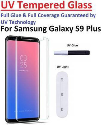 kentop Edge To Edge Tempered Glass for Samsung Galaxy S9 Plus(Pack of 1)