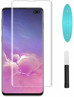 kentop Edge To Edge Tempered Glass for Samsung Galaxy S10 Plus(Pack of 1)