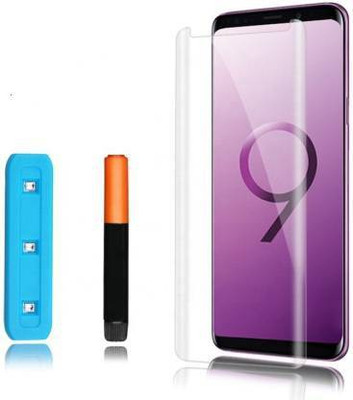 kentop Edge To Edge Tempered Glass for Samsung Galaxy S9 Plus(Pack of 1)