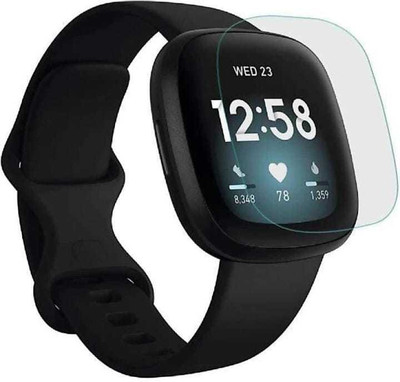 DOWRVIN Tempered Glass Guard for Fitbit Versa 3(Pack of 1)