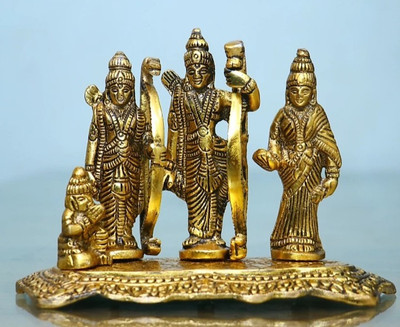PUCHCHI Decorative Showpiece  -  12 cm(Brass, Gold)