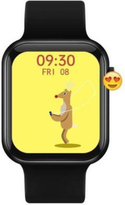 SYARA NBA_252H T55 Series 5 Smart Watch Smartwatch(Black Strap, XL)