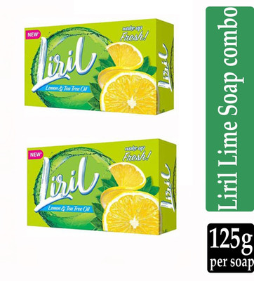 Liril lime fresh soap combo(2 x 125 g)