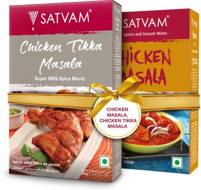 Satvam Chicken Masala (100g) + Chicken Tikka Masala (50g)(2 x 75 g)