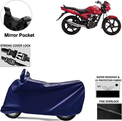 Rhtdm Two Wheeler Cover for TVS(Jive, Blue)