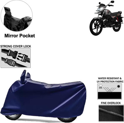 Rhtdm Two Wheeler Cover for Mahindra(Pantero, Blue)