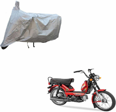 KOZDIKO Two Wheeler Cover for TVS(XL 100, Silver)