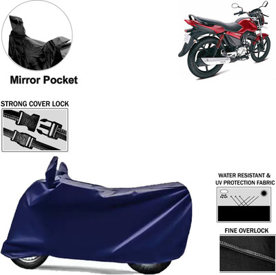 aksmit Two Wheeler Cover for Mahindra(Stallio, Blue)