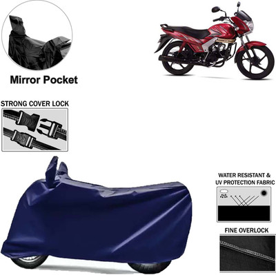 aksmit Two Wheeler Cover for Mahindra(Centuro, Blue)