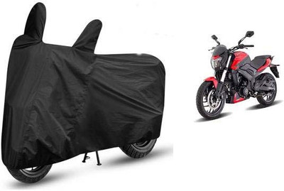 THAPA Waterproof Two Wheeler Cover for Bajaj(Dominar 250, Black)