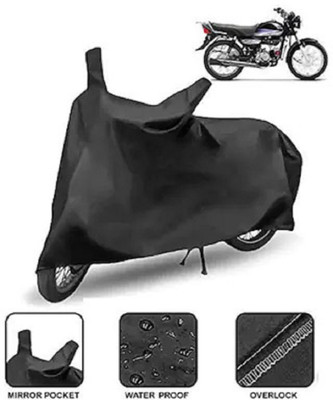 collection zone Waterproof Two Wheeler Cover for Universal For Bike, Hero, Yamaha, TVS, Honda, Hero Electric, Mahindra, Bajaj(Black)