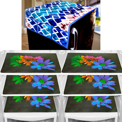 Flipkart SmartBuy Fridge Mat(Width: 43 cm, Blue)