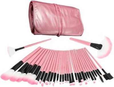 Townplaza Beauty Professional Makeup Brush Set with PU Leather Case (Pack of 24)(Pack of 24)