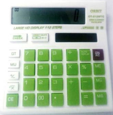 zikrefast ORBIT OT _ 512WTC Basic Calculator ( 12 Digit) zf-cal Financial  Calculator(12 Digit)