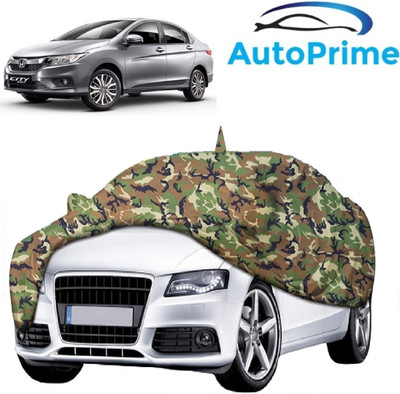 Autoprime Car Cover For Honda City i-Dtec (With Mirror Pockets)(Multicolor)