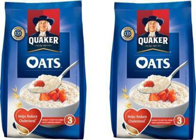 Quaker Oats Meal 800 gm Pack Of 2 Pouch(2 x 400 g)