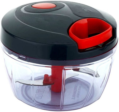VINMOT VINMOT Handy Vegetable Chopper Cutter with 3 Blades for Vegetable & Fruits Chopping (600 ml) Vegetable & Fruit Chopper(1 Chopper with Blades)