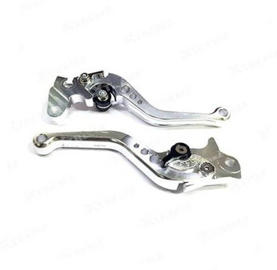 AOWBIKES Brake Clutch Lever For Yamaha FZ(Silver)