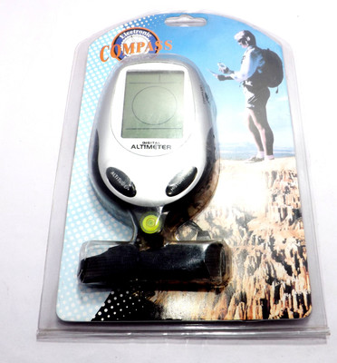 Simrah Digital Altimeter Compass Compass(Black, Silver)