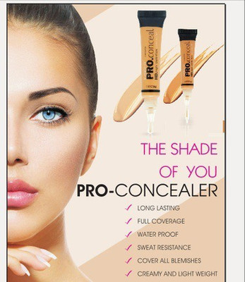Amaryllis 3D Soft Pro Concealer For All Skin Tone Concealer(Dark Beige, 8 g)