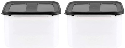 Cutting EDGE Plastic Utility Container  - 3 L(Pack of 2, Black)