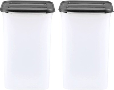 Cutting EDGE Plastic Utility Container  - 7.5 L(Pack of 2, Black)