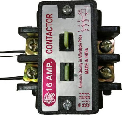 rc electric india 2 Pole contactor 140-240V single phase 16A BCH Type Pole contactor MCB(2)