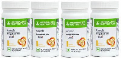 HERBALIFE Afresh Energy Drink Powder Plant-Based Protein(200 g, Lemon)