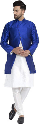 abeer fashion Men Kurta Churidar Ethnic Jacket Set