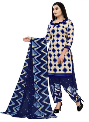 Kkrish Viscose Rayon Printed Salwar Suit Material