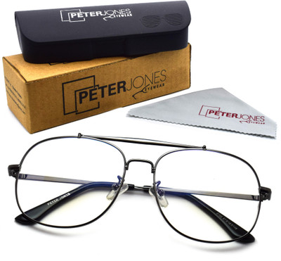 PETER JONES Full Rim Square Frame(57 mm)