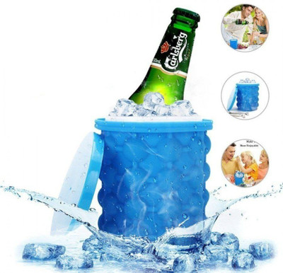 APH 1.5 L Silicone IceMGen Ice Bucket(Blue)