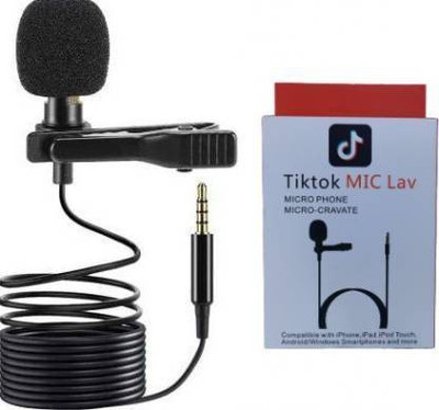 Black Camel 5 meter Collar Mic 3.5mm Clip-on Mini Lapel Lavalier Microphone for Android/iOS Device Microphone Microphone
